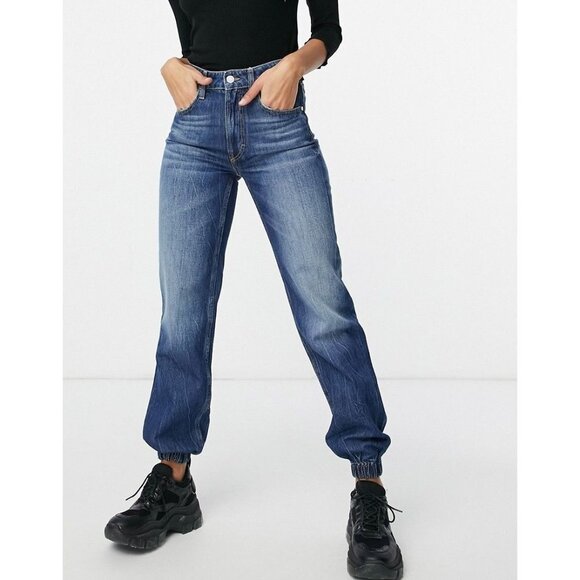 NWT Guess High Waist Roby Jogger Jeans - Picture 1 of 11